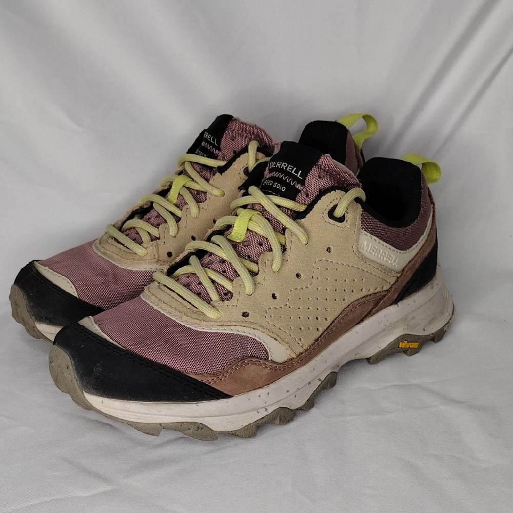 Merrell Speed Solo Women's Size 7 - Mauve, Beige, Black